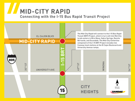 Connecting with the I-15 Bus Rapid Transit Project